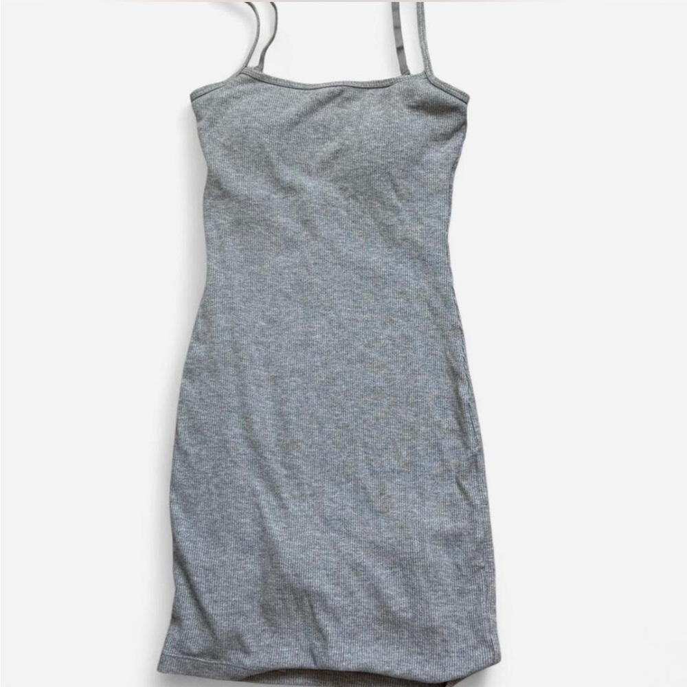 Fashion Nova Gray Backless Dress - Picture 4 of 7
